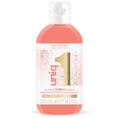 Revlon Uniq One All In One Curls Champú para Cabello Rizado sin Sulfatos 230ml