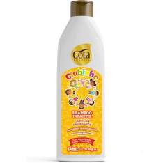 Gota Dourada Clubinho Champú Infantil Para Cabello Rizado 340ml