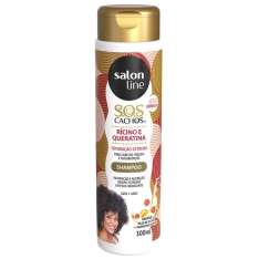 Salon Line S.O.S Champú con Ricino y Keratina Cabello Rizado 300ml