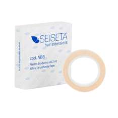 Seiseta Rollo de Cinta Adhesiva de Doble Cara para Extensiones de Cabello (2m)