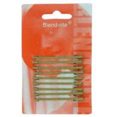 Sibel Blend Rite Clips Pinzas para El Cabello Rubio 6.5cm 8 Piezas