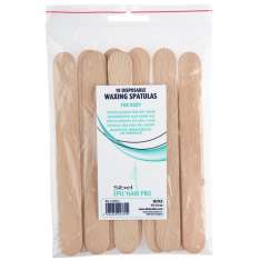 Sibel Espátulas de Madera Desechables para Cera Caliente 10uds