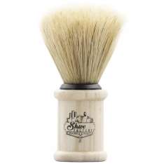 The Shave Factory Handmade Brocha de Afeitar de Madera Talla S