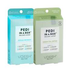 Voesh Pedi In a Box Caja de Pedicura en 4 Pasos Para Cuidado de Pies