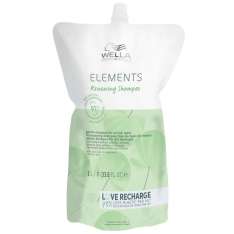 Wella Elements Renewing Champú Suave para Todo Tipo de Cabello Recambio 1L
