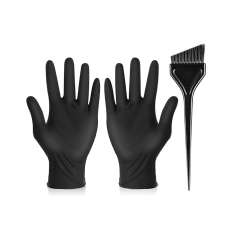 Wella Professional Pack de Aplicación de Tinte Guantes Negros + Paletina