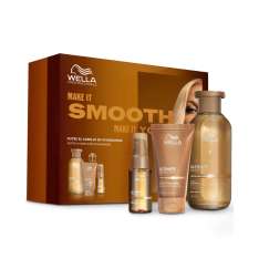 Wella Professional Ultimate Smooth Pack Regalo Champú + Mascarilla + Aceite Cabello Rebelde
